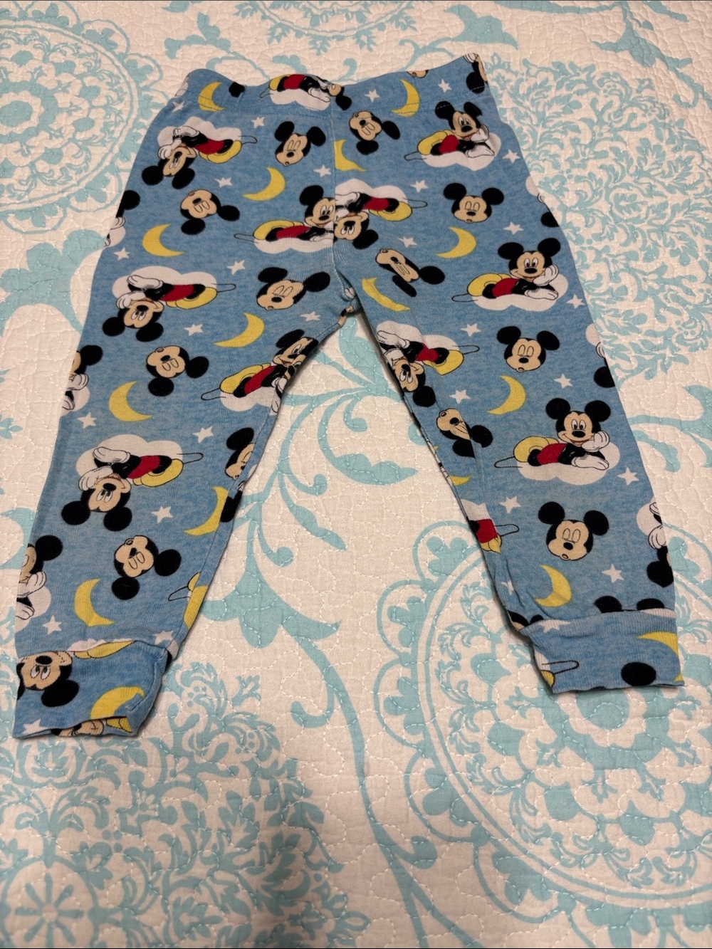 Disney Mickey Mouse PJ Bottoms, Size: 2T